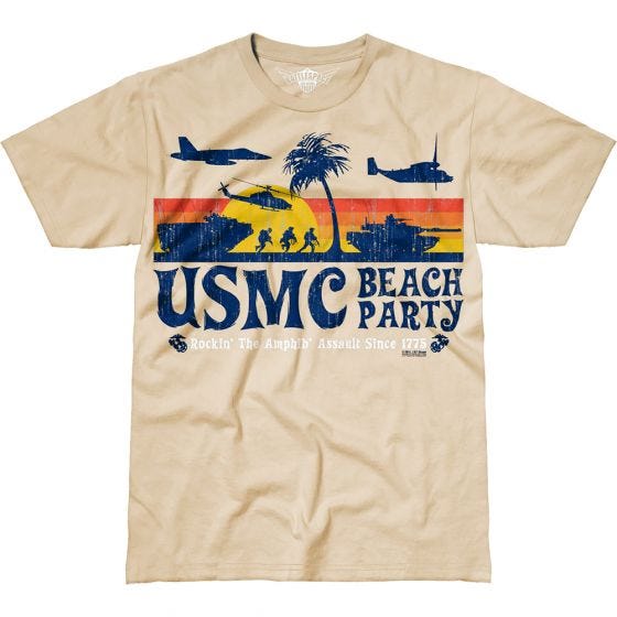 Футболка 7.62 Design USMC Beach Party - Sand