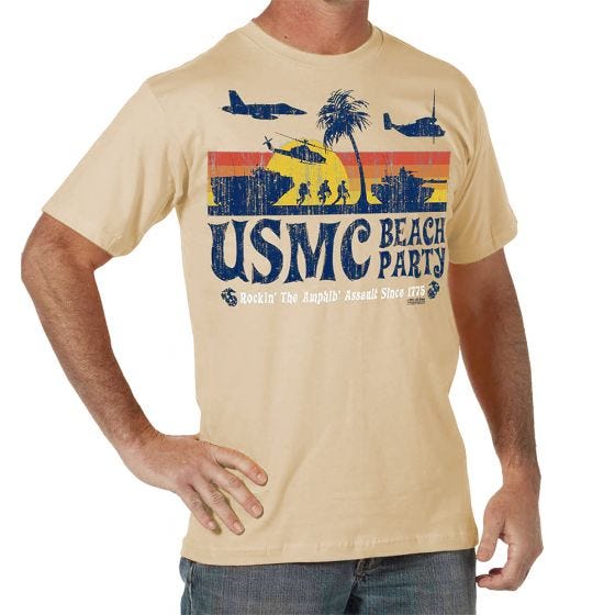 Футболка 7.62 Design USMC Beach Party - Sand