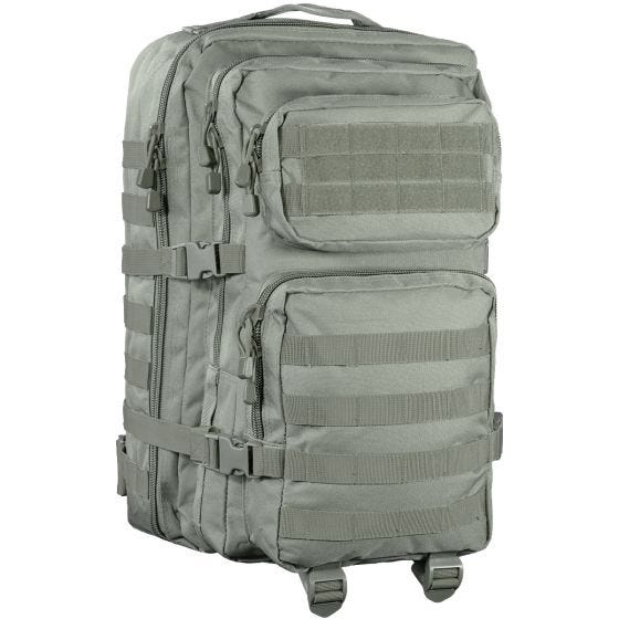 Большой Штурмовой Рюкзак Mil-Tec MOLLE US - Лиственно-Зеленый