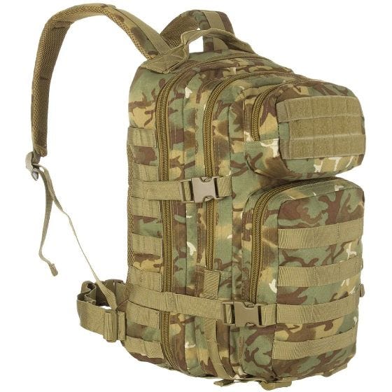 Малый Штурмовой Рюкзак Mil-Tec MOLLE US - Arid Woodland