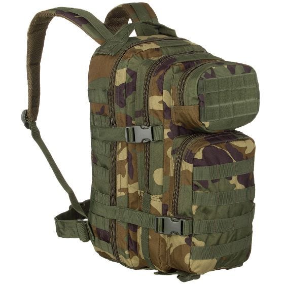 Малый Штурмовой Рюкзак Mil-Tec MOLLE US - Woodland
