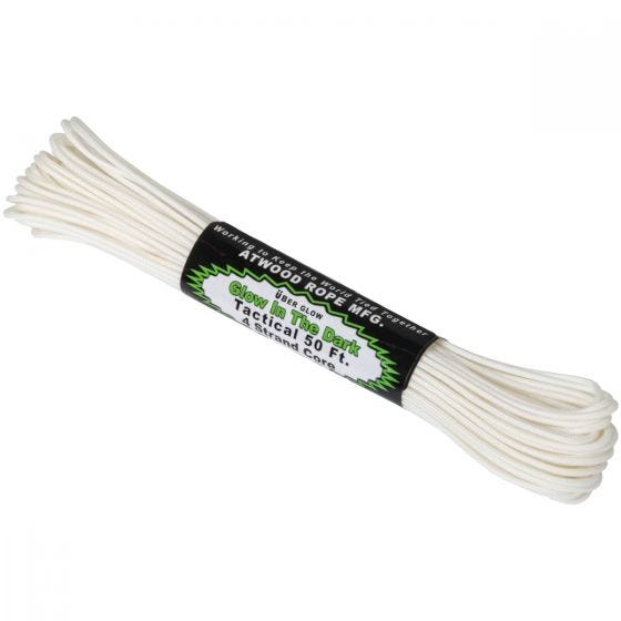 Шнур Atwood Rope 275 Glow In The Dark 50 фута - Белый