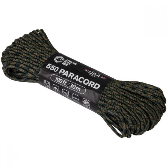 Паракорд Atwood Rope 550 100 фута - Woodland