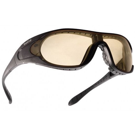 Bolle Tactical Raider Ballistic Spectacles - Clear + Smoke + Yellow Lens / Black Frame