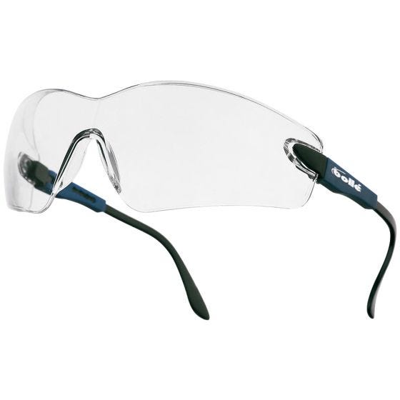 Bolle Viper II Glasses Clear Electric Blue Frame