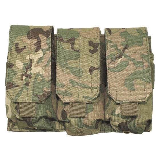 Подсумок для Трех Магазинов MFH M4/M16 MOLLE - Operation Camo