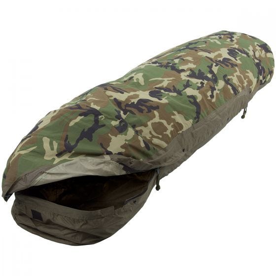 Чехол для Спального Мешка Mil-Tec Модульный 3-слойный - Woodland