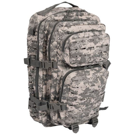Большой Штурмовой Рюкзак Mil-Tec US с Лазерной Перфорацией - ACU Digital