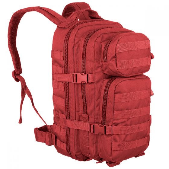 Малый Штурмовой Рюкзак Mil-Tec MOLLE US - Красный
