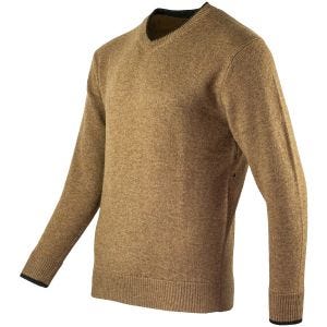 Пуловер с Клиновидным Вырезом Jack Pyke Ashcombe - Barley