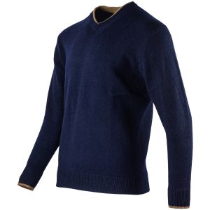 Пуловер с Клиновидным Вырезом Jack Pyke Ashcombe - Navy