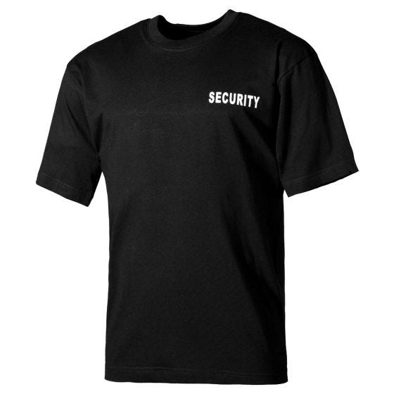 Футболка MFH Security - Черный