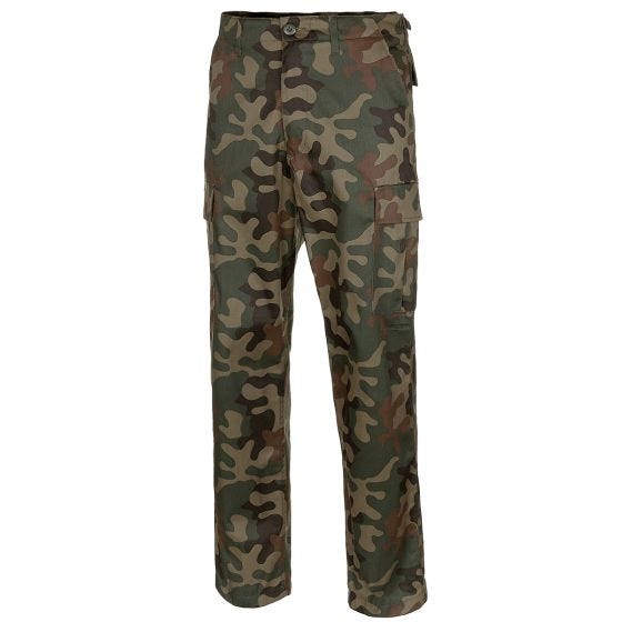 Боевые брюки MFH US BDU - Polish Woodland