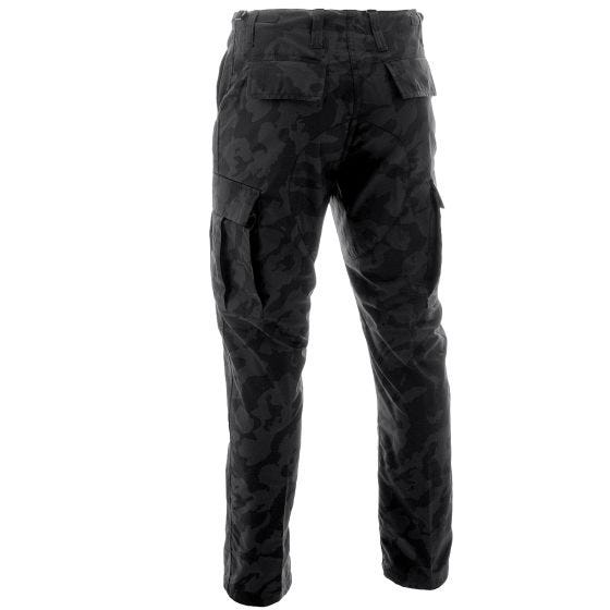 Боевые Брюки MFH BDU из Материала Ripstop Night Camo