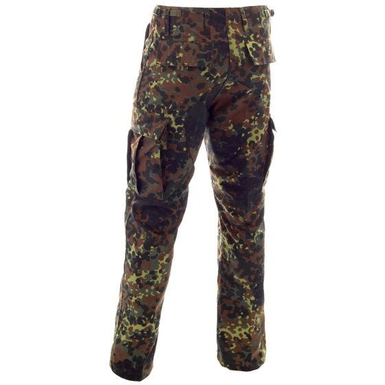 Боевые Брюки MFH BDU из Материала Ripstop Flecktarn