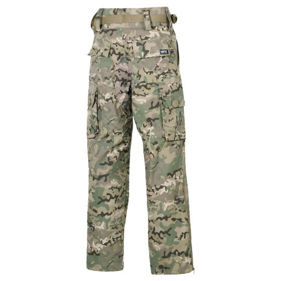 Брюки MFH Comando Smock из материала Ripstop - Operation Camo