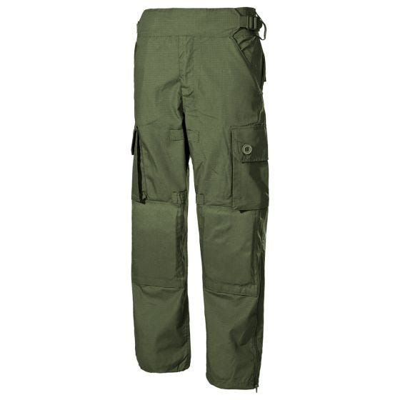 Брюки MFH Comando Smock из материала Ripstop - Зеленый