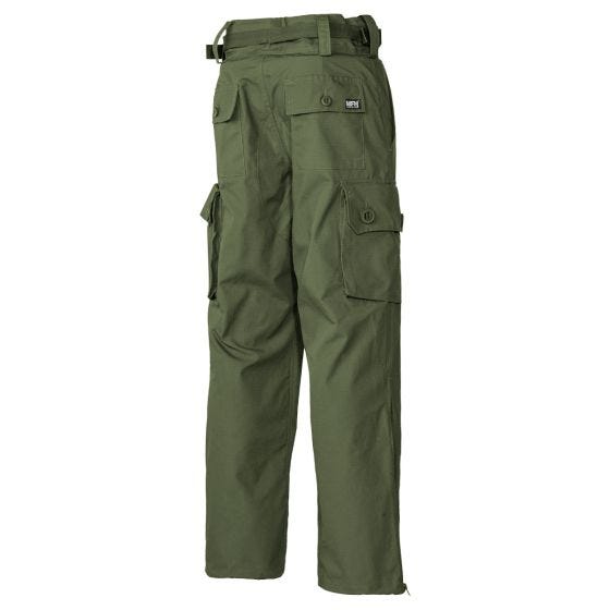 Брюки MFH Comando Smock из материала Ripstop - Зеленый