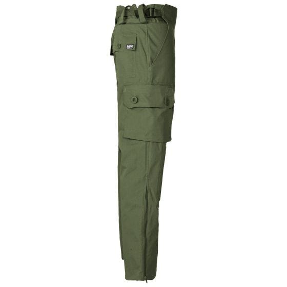 Брюки MFH Comando Smock из материала Ripstop - Зеленый