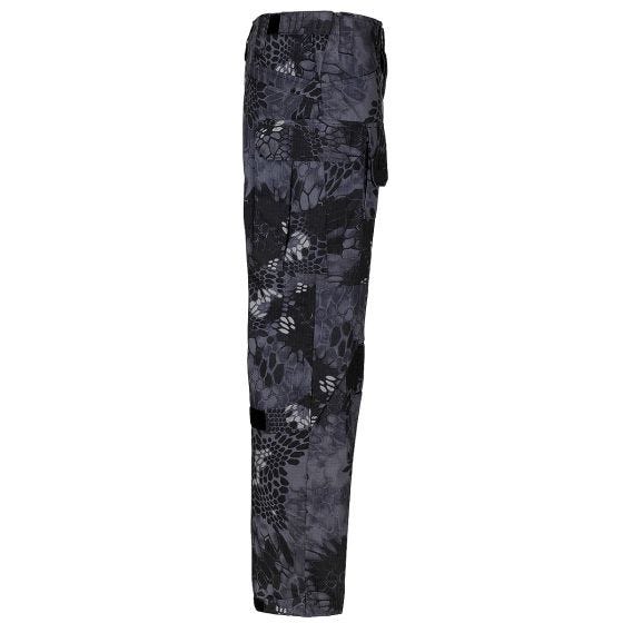 Боевые Брюки MFH Mission из Материала Ripstop Snake Black