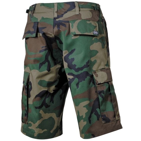 Шорты-бермуды MFH US BDU из Материала - Woodland