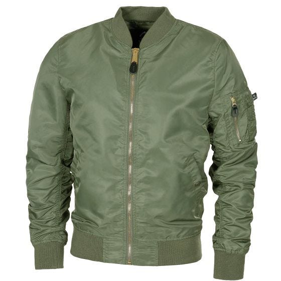 Куртка MFH US Airforce MA1 - OD Green