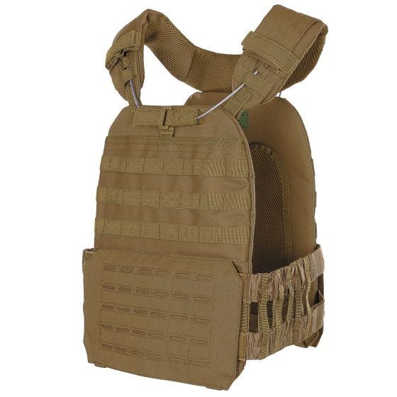 Тактический жилет MFH Laser MOLLE - Coyote Tan