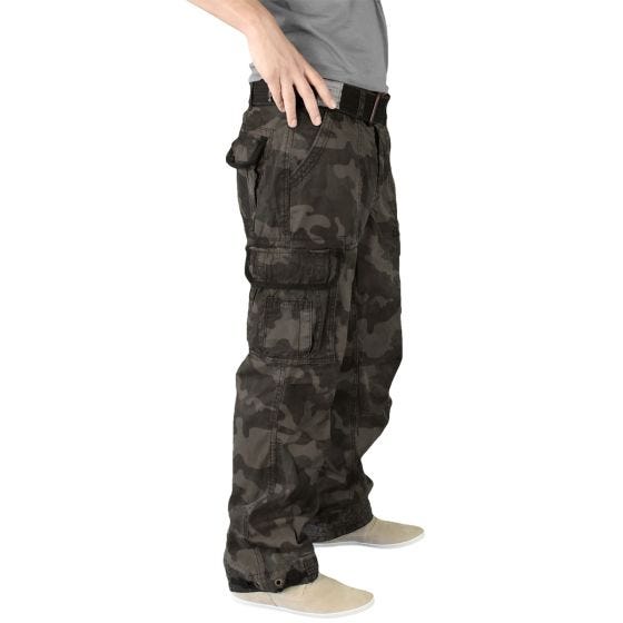 Брюки Surplus Premium Vintage Black Camo
