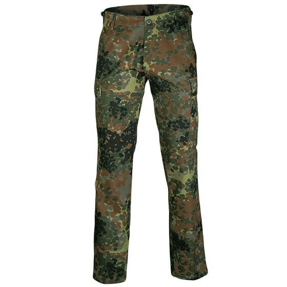 Брюки Mil-Tec US BDU Ranger Straight Cut - Flecktarn