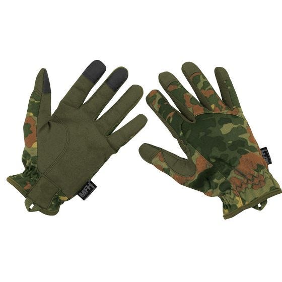 Облегченные перчатки MFH - Flecktarn
