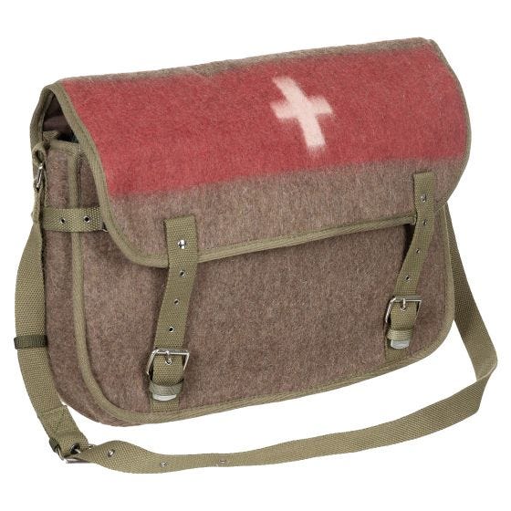 Сумка через плечо Pure Trash Swiss Cotton Straps - Коричневый