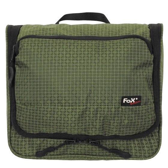 Сумка для туалетных принадлежностей Fox Outdoor Washbag Ripstop - Оливковый