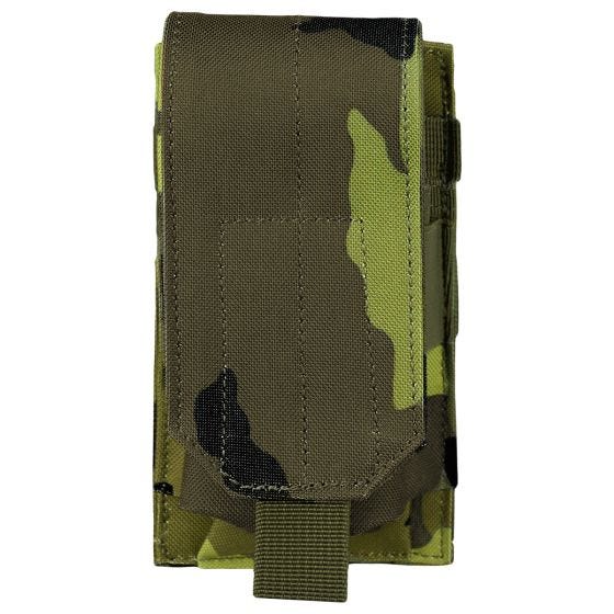 Подсумок для Одного Магазина MFH M4/M16 MOLLE - Czech Woodland