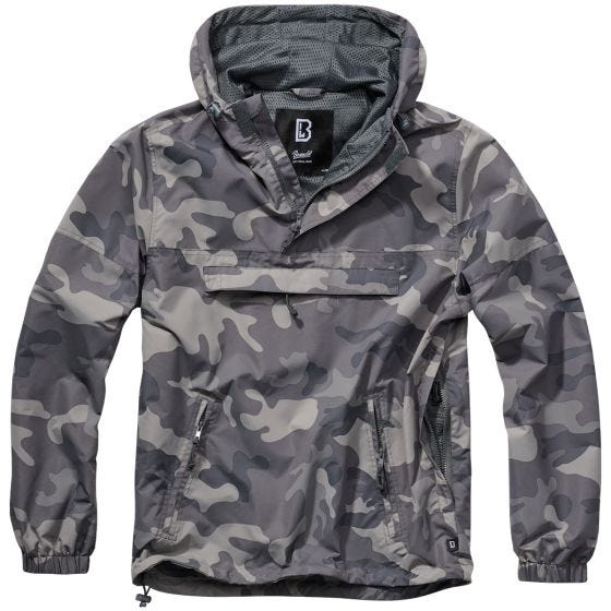 Летняя Ветровка Brandit - Grey Camo