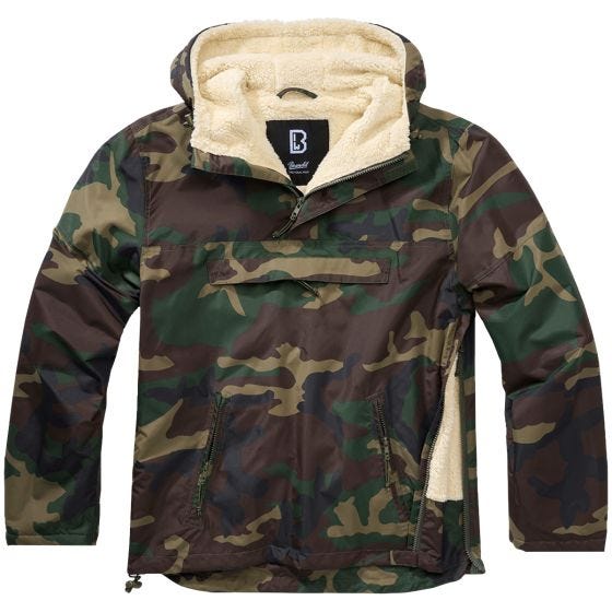 Куртка-ветровка Brandit Sherpa - Woodland