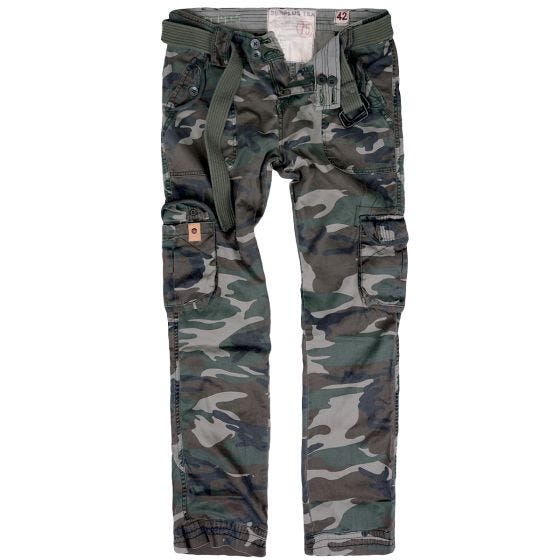 Брюки Surplus Slimmy женские - Woodland Camo