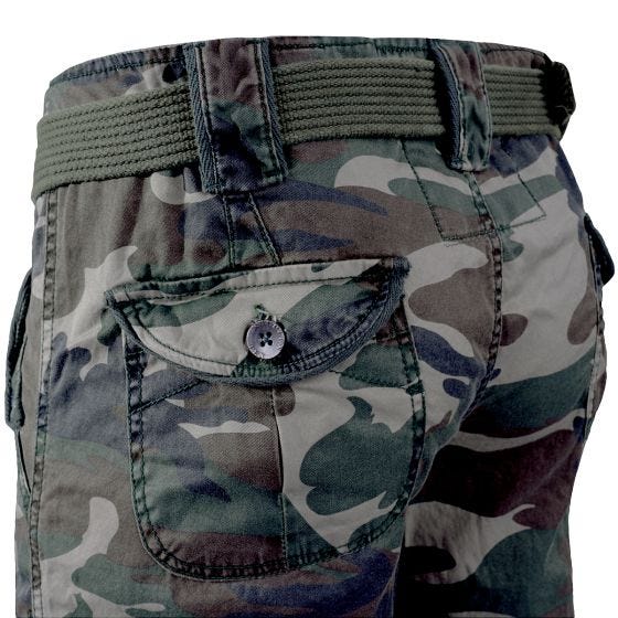 Брюки Surplus Slimmy женские - Woodland Camo