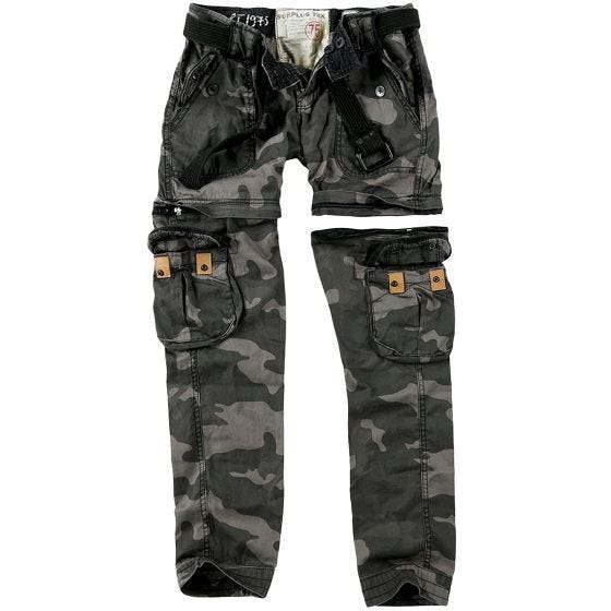 Брюки Surplus Premium женские - Black Camo