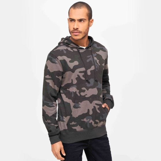 Толстовка с капюшоном Brandit Sweathoody - Dark Camo