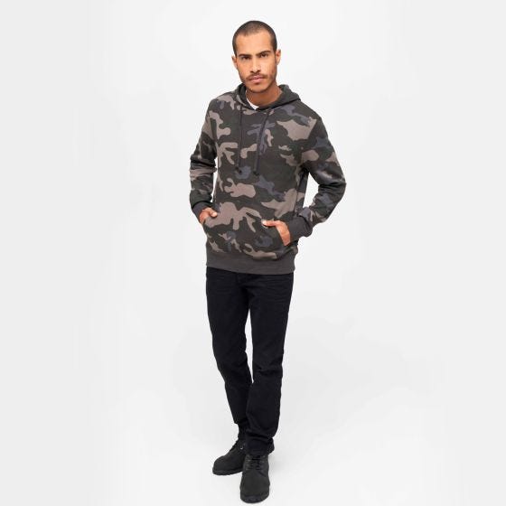 Толстовка с капюшоном Brandit Sweathoody - Dark Camo