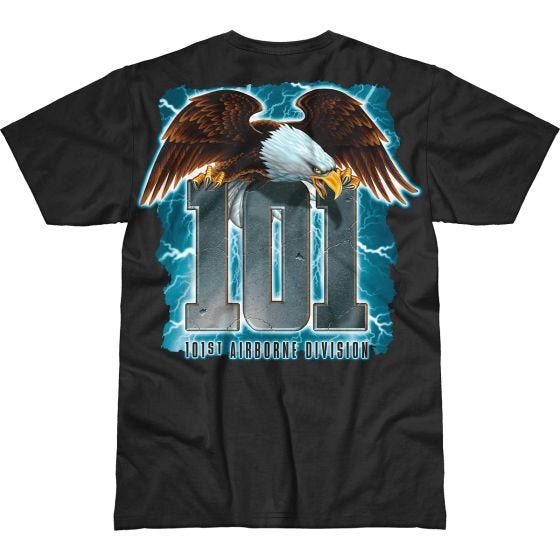 Футболка 7.62 Design Army 101st Airborne Screaming Eagle Battlespace - Черный