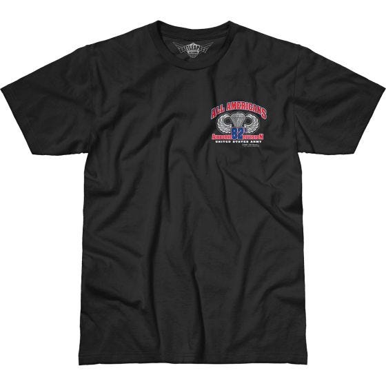 Футболка 7.62 Design Army 82nd Airborne All Americans Battlespace - Черный
