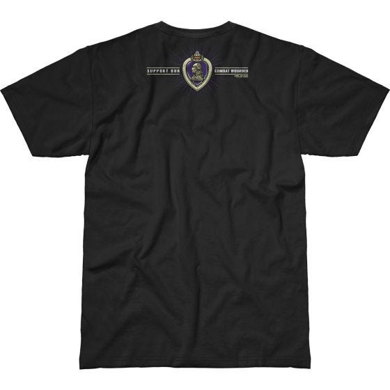 Футболка 7.62 Design Combat Wounded Purple Heart Battlespace - Черный