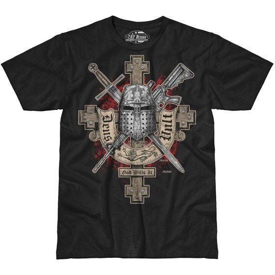 Футболка 7.62 Design Deus Vult - Черный