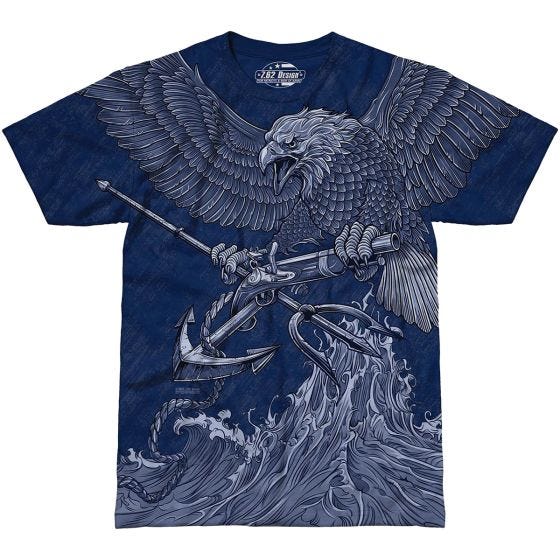 Футболка 7.62 Design USN Seals Naval Special Warfare - Navy Blue
