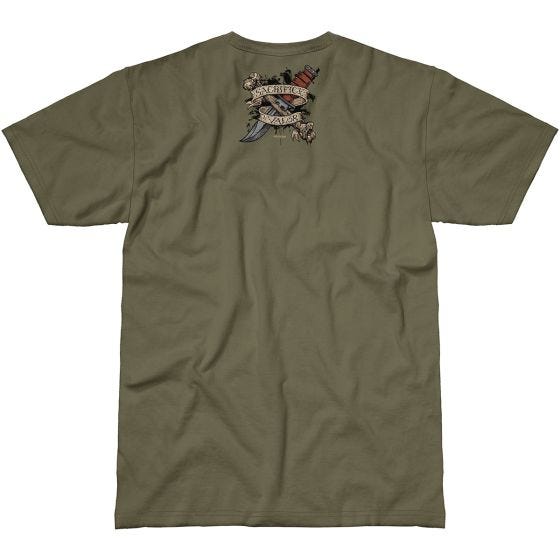 Футболка 7.62 Design Sacrifice & Valor - Military Green