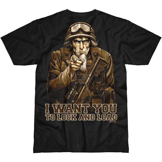 Футболка 7.62 Design Sam The Grunt - Черный