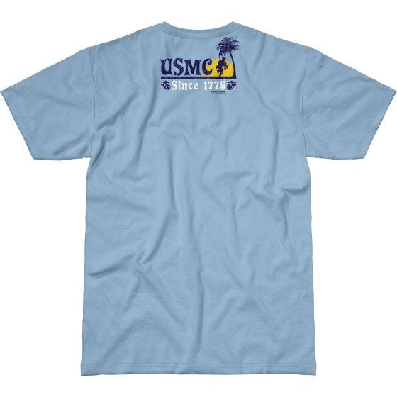 Футболка 7.62 Design USMC Beach Party Battlespace - Sky Blue