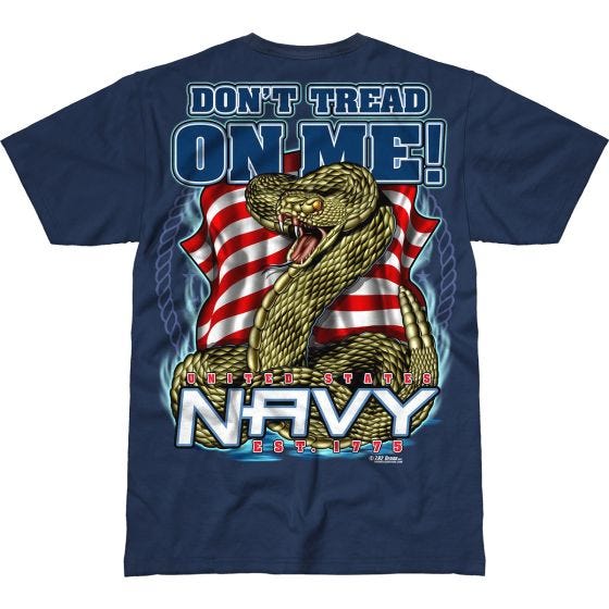 Футболка 7.62 Design USN Don't Tread On Me Battlespace - Navy