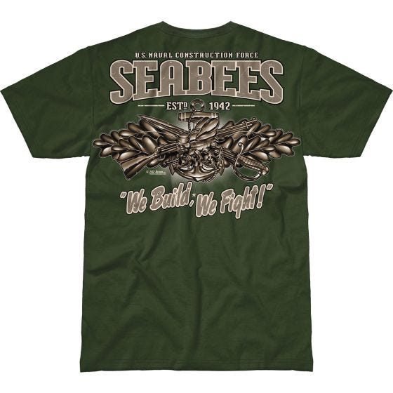 Футболка 7.62 Design USN Seabees Vintage Battlespace - Military Green